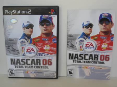 NASCAR 06: Total Team Control (CASE & MANUAL ONLY) - PS2